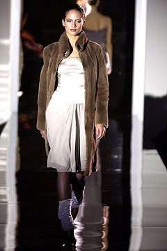 Badgley Mischka fashion show for Autumn/Winter 2003