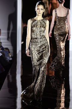 Badgley Mischka fashion show for Autumn/Winter 2003