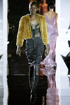 Badgley Mischka fashion show for Autumn/Winter 2003