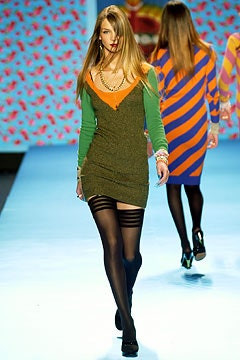Betsey Johnson fashion show for Autumn/Winter 2003