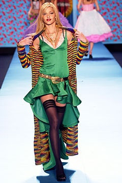 Betsey Johnson fashion show for Autumn/Winter 2003