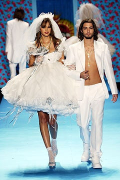 Betsey Johnson fashion show for Autumn/Winter 2003