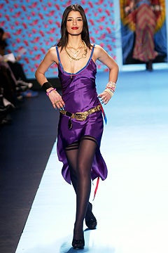 Betsey Johnson fashion show for Autumn/Winter 2003
