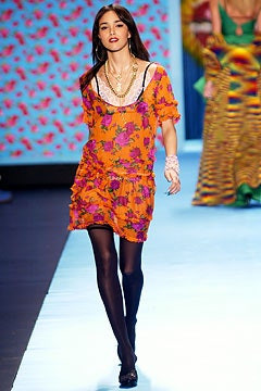 Betsey Johnson fashion show for Autumn/Winter 2003