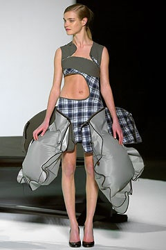 Hussein Chalayan fashion show for Autumn/Winter 2003