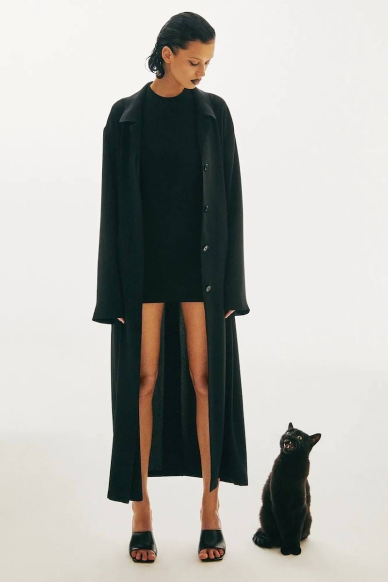 Maria Keidj featured in  the Sashaverse advertisement for Autumn/Winter 2022