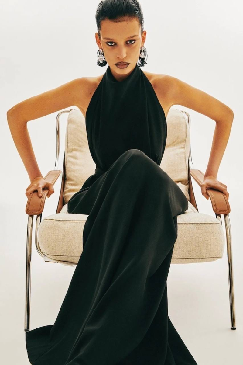 Maria Keidj featured in  the Sashaverse advertisement for Autumn/Winter 2022
