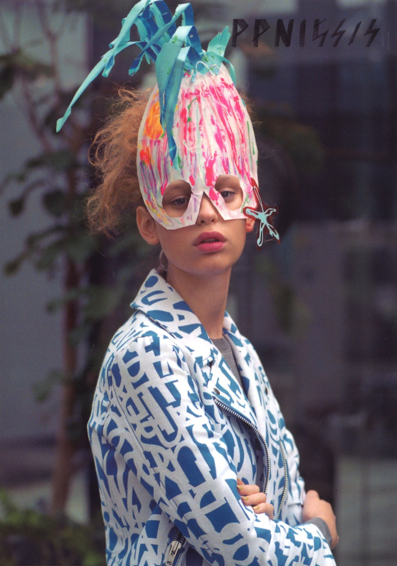 Maria Keidj featured in  the Plumpynuts lookbook for Spring/Summer 2014