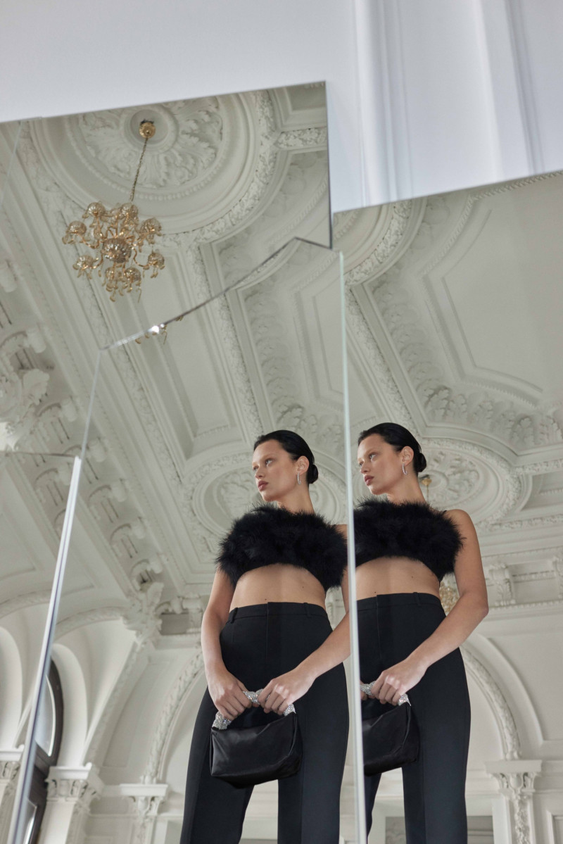 Maria Keidj featured in  the Lime advertisement for Autumn/Winter 2022