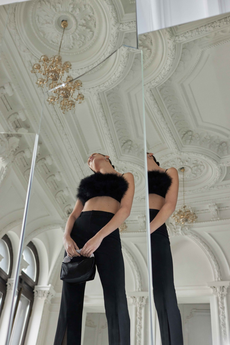Maria Keidj featured in  the Lime advertisement for Autumn/Winter 2022