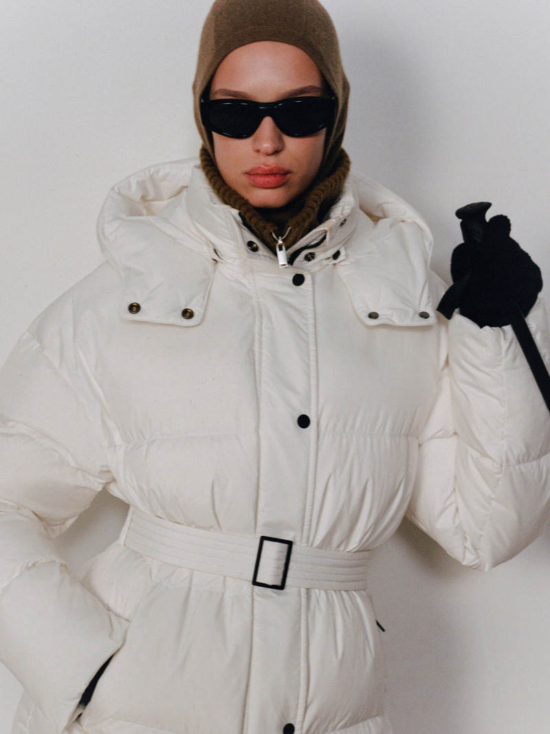 Maria Keidj featured in  the 12 storeez advertisement for Winter 2023