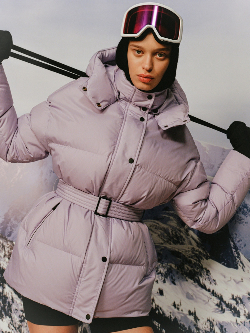 Maria Keidj featured in  the 12 storeez advertisement for Winter 2023