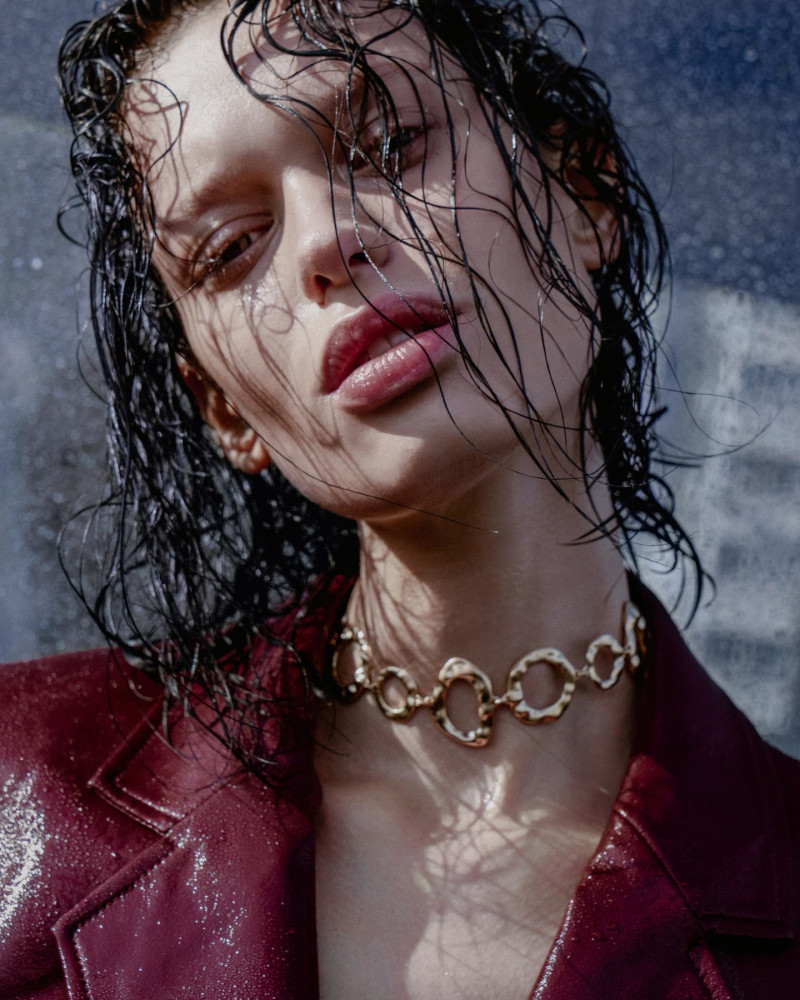 Maria Keidj featured in  the Lime advertisement for Spring/Summer 2024