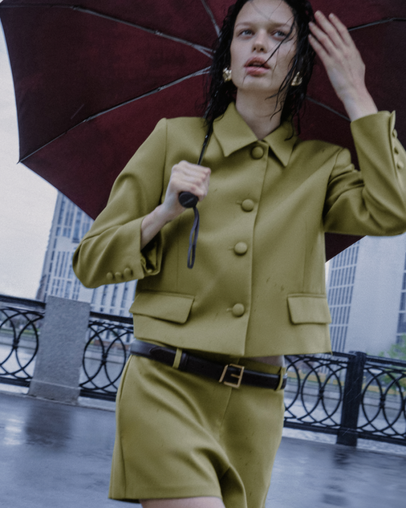 Maria Keidj featured in  the Lime advertisement for Spring/Summer 2024