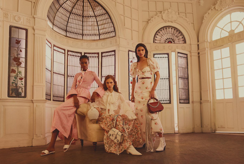 Mayowa Nicholas featured in  the Net-a-Porter advertisement for Spring 2018
