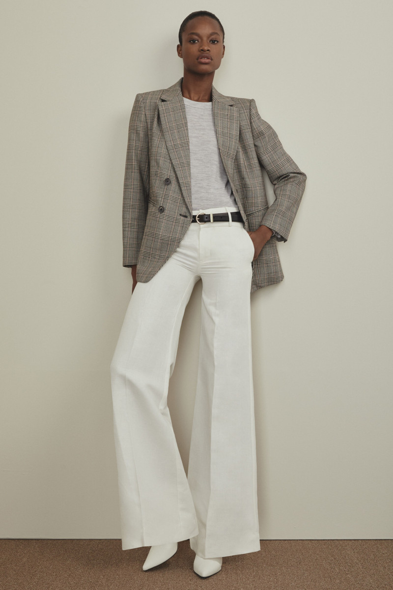 Mayowa Nicholas featured in  the Frame Denim lookbook for Pre-Fall 2019
