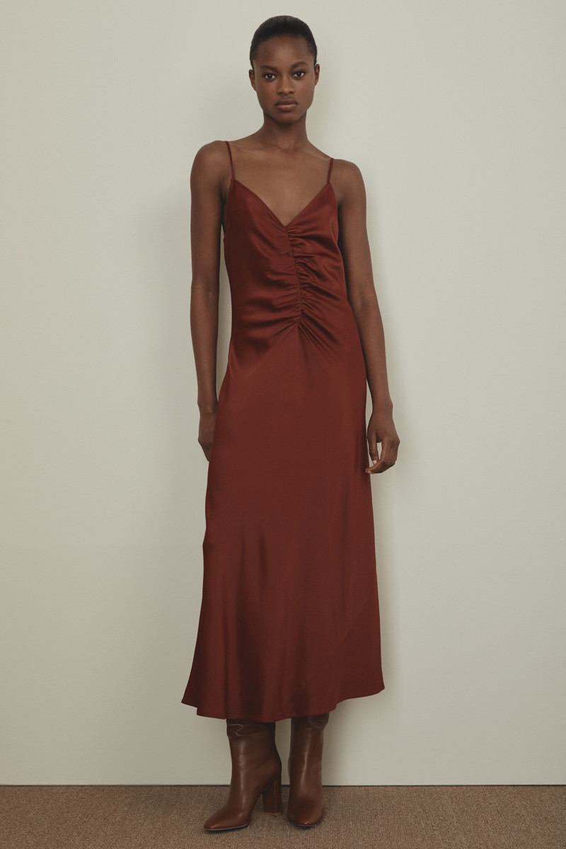Mayowa Nicholas featured in  the Frame Denim lookbook for Pre-Fall 2019