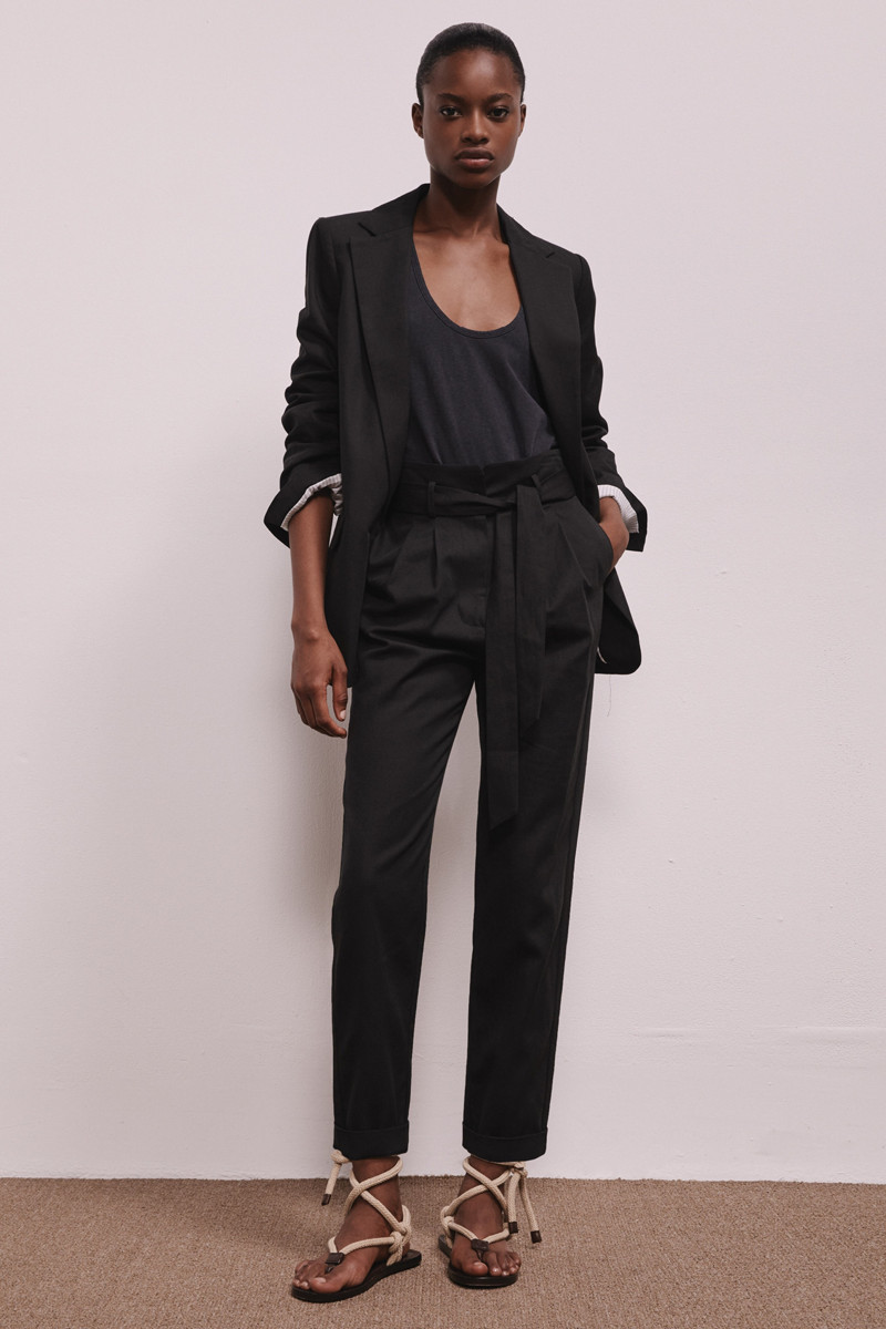 Mayowa Nicholas featured in  the Frame Denim lookbook for Pre-Fall 2019