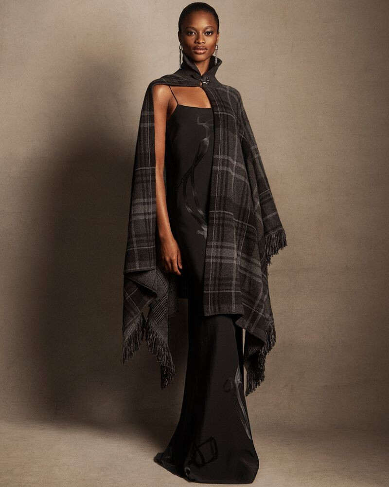 Mayowa Nicholas featured in  the Ralph Lauren advertisement for Holiday 2020