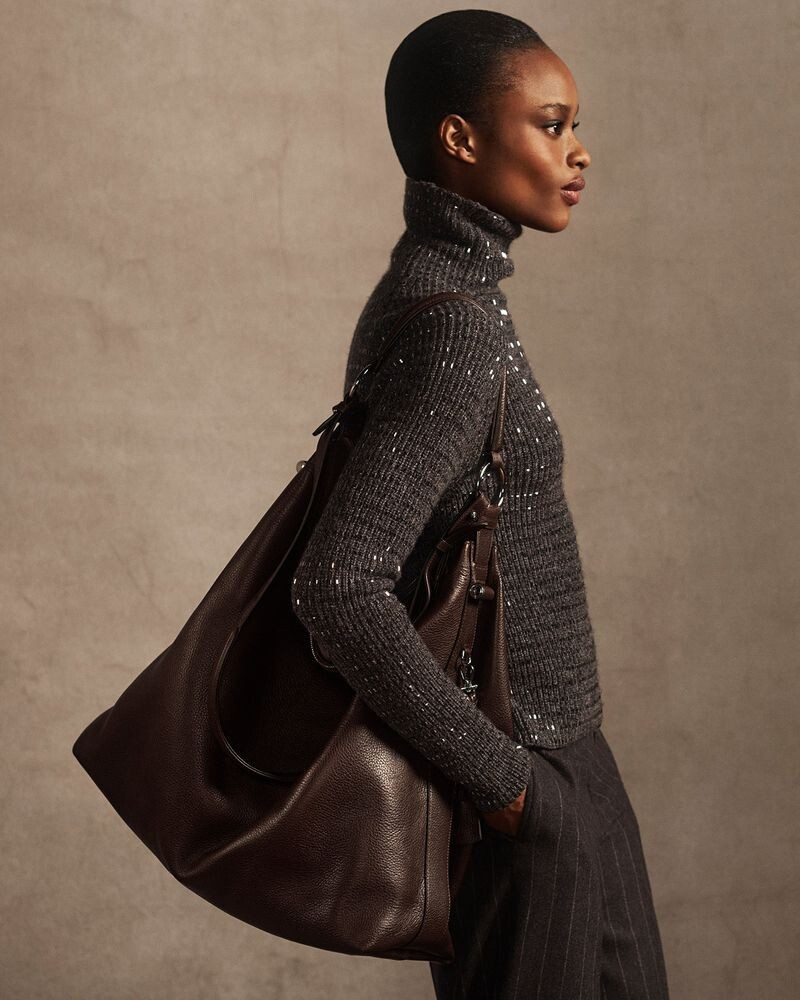 Mayowa Nicholas featured in  the Ralph Lauren advertisement for Holiday 2020