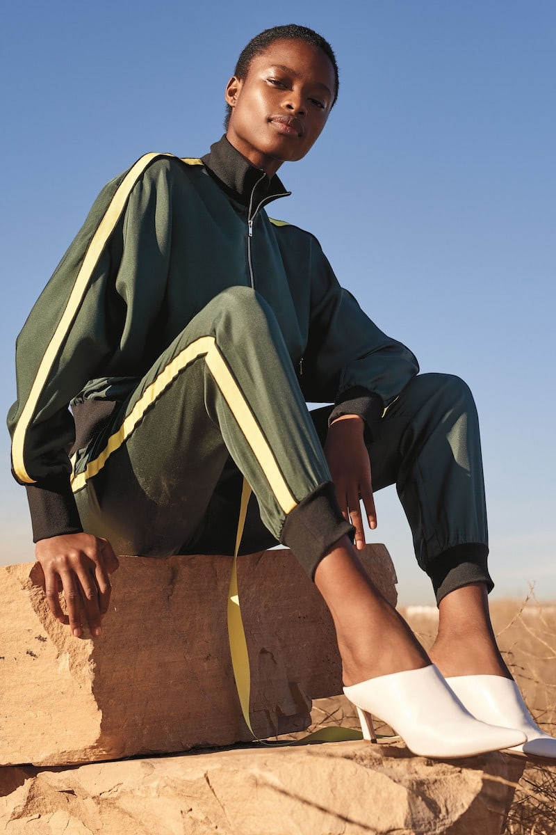Mayowa Nicholas featured in  the Nordstrom advertisement for Summer 2018