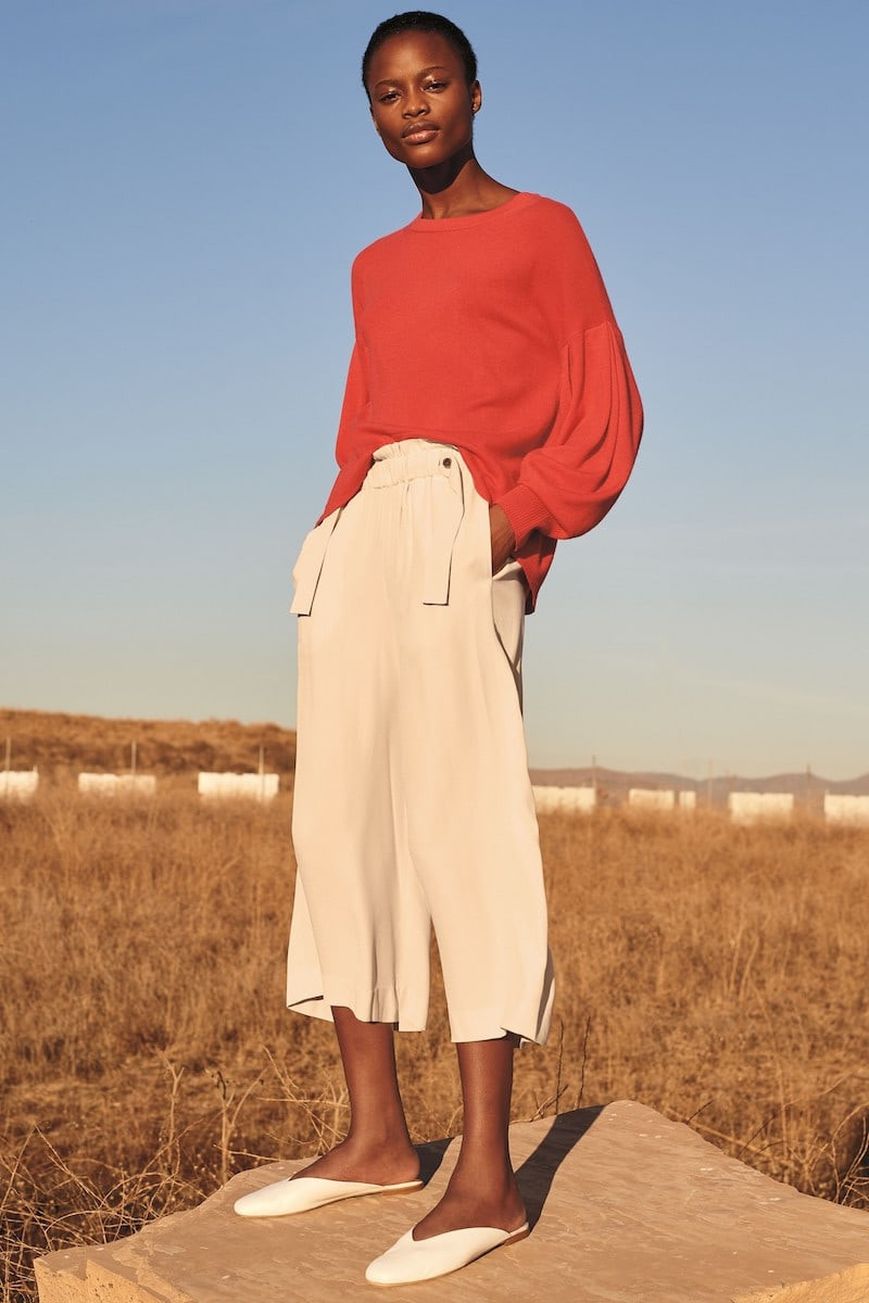 Mayowa Nicholas featured in  the Nordstrom advertisement for Summer 2018