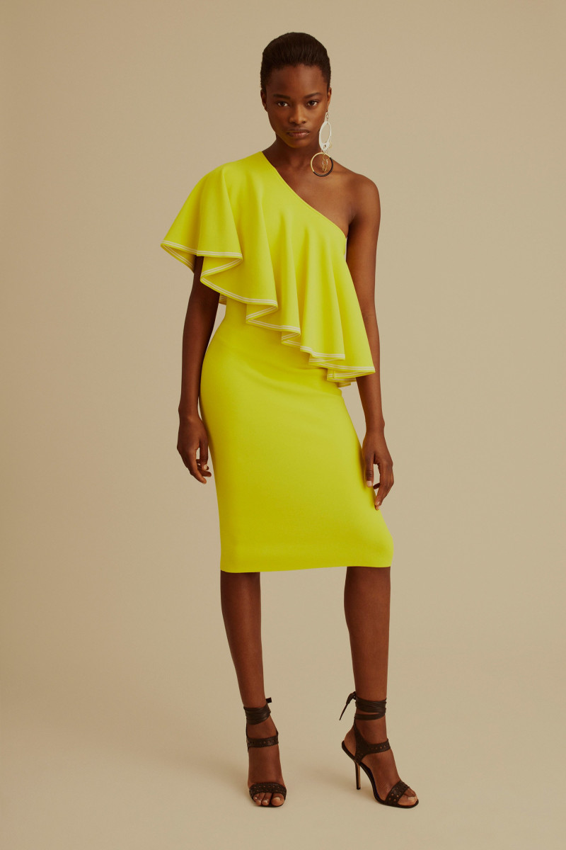 Mayowa Nicholas featured in  the Diane Von Furstenberg lookbook for Pre-Fall 2017