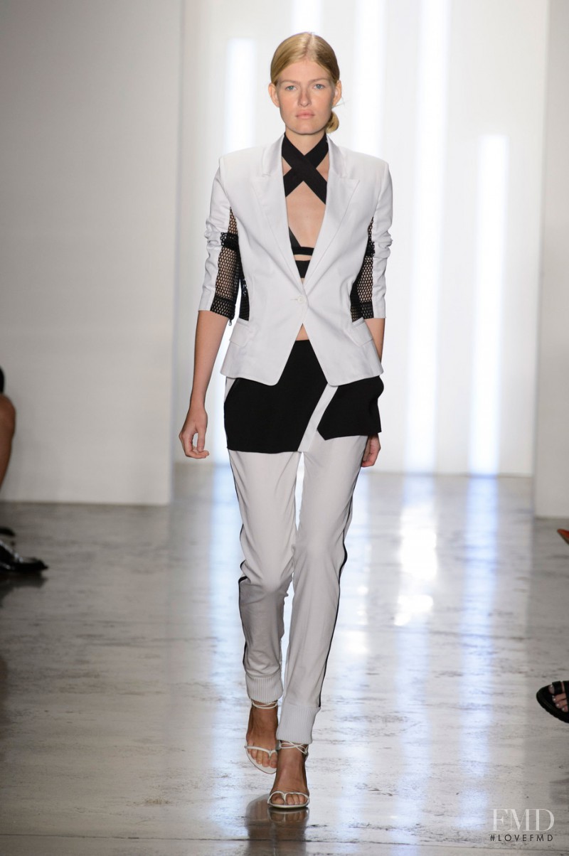 Louise Parker featured in  the Ohne Titel fashion show for Spring/Summer 2015