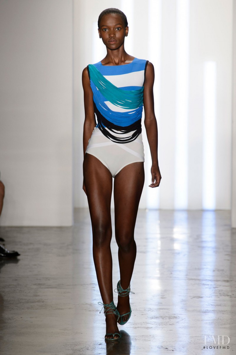 Herieth Paul featured in  the Ohne Titel fashion show for Spring/Summer 2015