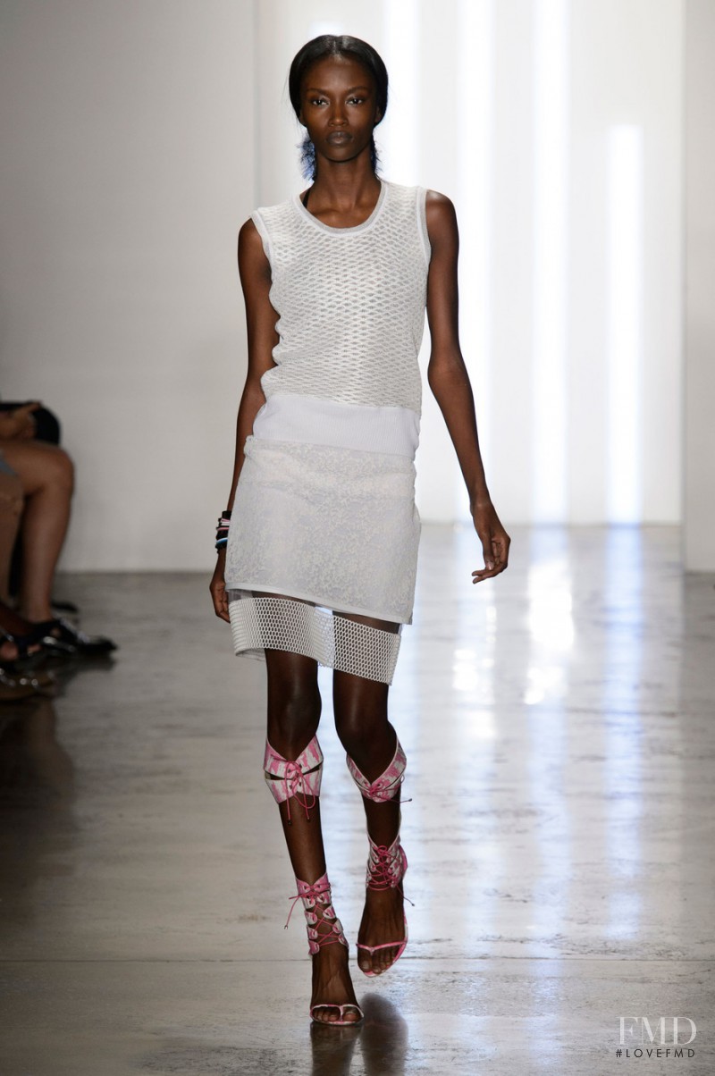 Riley Montana featured in  the Ohne Titel fashion show for Spring/Summer 2015