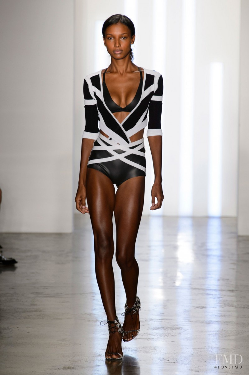 Jasmine Tookes featured in  the Ohne Titel fashion show for Spring/Summer 2015