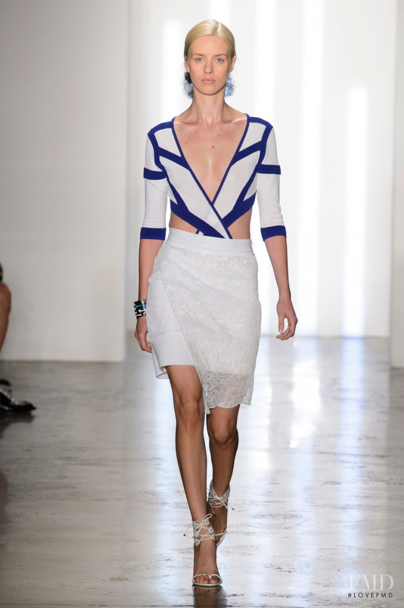 Julia Frauche featured in  the Ohne Titel fashion show for Spring/Summer 2015