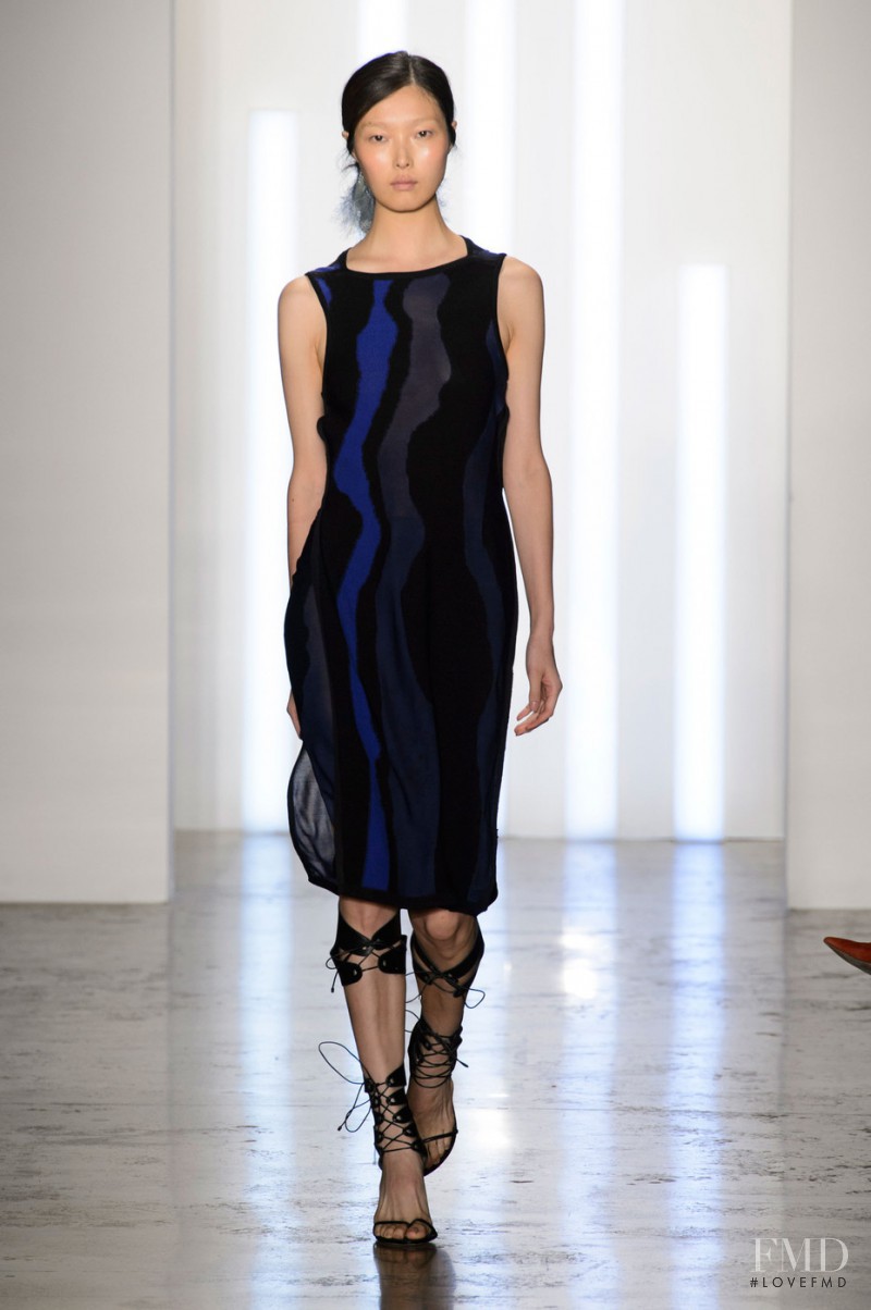 Sung Hee Kim featured in  the Ohne Titel fashion show for Spring/Summer 2015