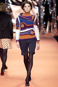 Clements Ribeiro fashion show for Autumn/Winter 2003