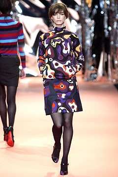 Clements Ribeiro fashion show for Autumn/Winter 2003