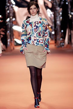 Clements Ribeiro fashion show for Autumn/Winter 2003