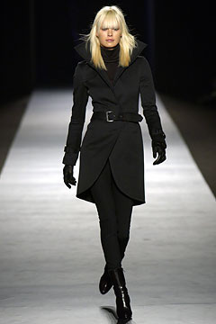 Costume National fashion show for Autumn/Winter 2003