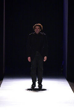 Costume National fashion show for Autumn/Winter 2003