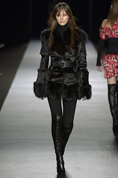 Costume National fashion show for Autumn/Winter 2003