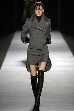 Costume National fashion show for Autumn/Winter 2003