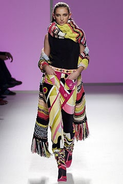 Pucci fashion show for Autumn/Winter 2003