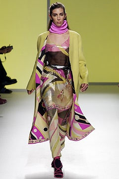 Pucci fashion show for Autumn/Winter 2003