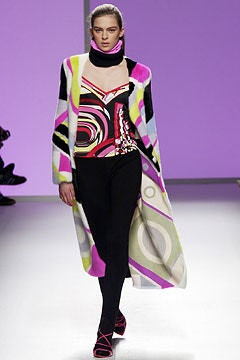 Pucci fashion show for Autumn/Winter 2003