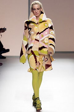 Pucci fashion show for Autumn/Winter 2003