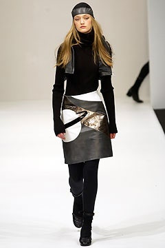 Emma Cook fashion show for Autumn/Winter 2003