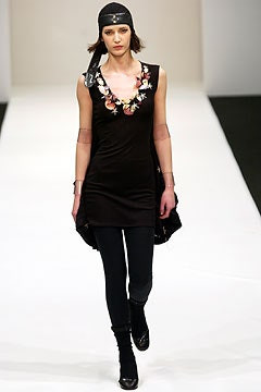 Emma Cook fashion show for Autumn/Winter 2003