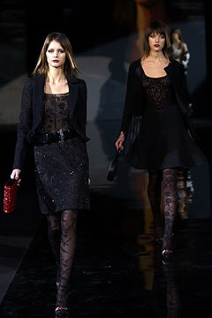 Giorgio Armani fashion show for Autumn/Winter 2003