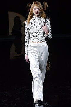 Giorgio Armani fashion show for Autumn/Winter 2003