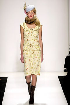 James Coviello fashion show for Autumn/Winter 2003
