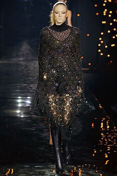 Julien Macdonald fashion show for Autumn/Winter 2003